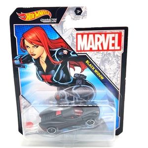 Sealed Hot Wheels Marvel Black Widow Character Car Version New Release